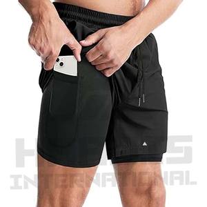 กางเกงขาสั้นผู้ชายแห้งเร็วสำหรับฤดูร้อนกางเกงขาสั้นชายหาดระบายอากาศใส่สบายกางเกงขาสั้นวิ่งสำหรับผู้ชาย - Product Image 1