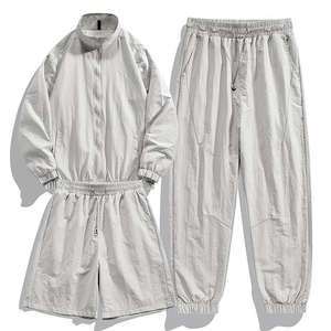 ชุดวอร์มลำลองมีฮู้ดสำหรับผู้ชายชุดกีฬาบุขนแกะมีฮู้ดสำหรับฤดูหนาวชุดฝึกซ้อมวิ่งสีพื้นสำหรับใส่ทุกวัน - Product Image 3