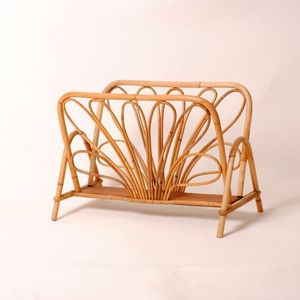 Stockage de panier de stockage de porte-revues de rotin de haute qualité pour la coutume acceptable d'OEM de magazine et de livre du Vietnam - Product Image 2