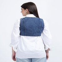 Logo personnalisé, couleur, tissu vêtements pour femmes bleu style chemise régulière femmes haut col de chemise, long, à revers, manches fabriqué en Idia