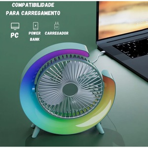 Lampade da scrivania LED colorate con ventole Design unico per il Comfort e lo stile