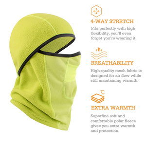 Pasamontañas de poliéster cómodo para hombre con logotipo personalizado, pasamontañas de invierno con una abertura, en oferta. - Product Image 2