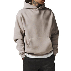 Elegante impresión personalizada OEM ODM Alta calidad Precio barato 100% algodón French Terry Fleece invertido Inside Out Stitch Hoodies - Product Image 1