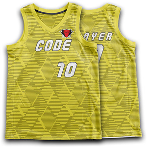 ชุดบาสเก็ตบอลกางเกงขาสั้นผ้าแห้งเร็วชุดบาสเก็ตบอลตาข่ายโพลีเอสเตอร์ใส่ได้ XS-XXL ผู้ชายปรับแต่งได้ - Product Image 4