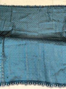 High Quality Fendy <b>Silk</b> Work Saree with Intricate Embroidery Perfect for Traditional Occasions & Festive Celebrations - Product Image 2