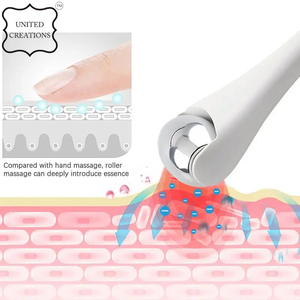 เครื่องนวดหน้าทำจากโลหะหยกอุปกรณ์นวดหน้าสำหรับผลิตภัณฑ์นวดบำรุงผิว - Product Image 3