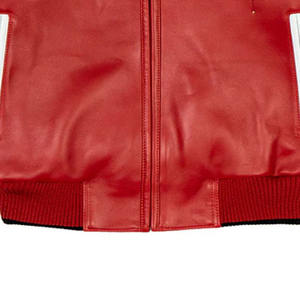 Chaquetas Varsity de Piel de Oveja Antibacterianas de Primera Calidad para Hombre y Mujer, Nuevo Estilo con Cuello Alto, Todas las Tallas y Colores, Lana de Baja Densidad - Product Image 6