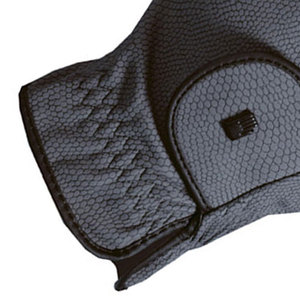 Gants d'équitation en cuir de haute qualité pour hommes et femmes, légers, respirants, à doigts complets, pour l'équitation, noirs - Product Image 4