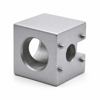 Connecteur d'extrémité MISSDAKE Série Euro 30 pour profilé aluminium TPER B Type T Joint d'angle cubique Rainure en T