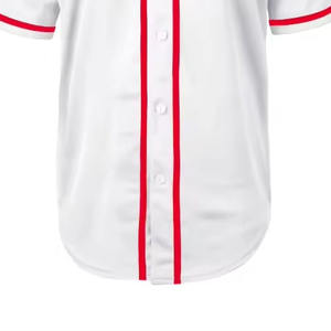 Maillots de baseball en gros Nouvelle tendance de la mode Qualité durable Prix ajustable Logo personnalisé 100% polyester Antibactérien - Product Image 6
