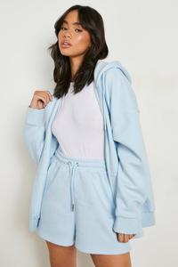 Pantalones cortos de verano para mujer, pantalones cortos informales holgados de talla grande con cintura elástica, algodón transpirable - Product Image 2