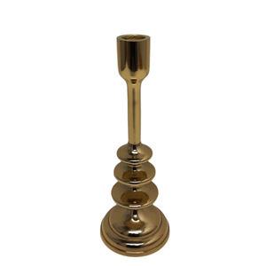 Nuevo diseño, candelero de forma alta verde, aspecto brillante, metal hecho a mano, decorativo para decoración del hogar - Product Image 5