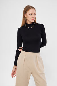 ROPA INTERIOR DE CUERPO DE MANGA LARGA DE CUELLO ALTO ROPA INTERIOR DE MUJER - Product Image 3