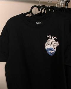 Fast Custom 280gsm 300gsm 320gsm Heavyweight 100% algodón de gran tamaño moda Drop Shoulder hombres camiseta - Product Image 3