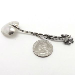 Cuillère de mariage noire et dorée avec poignée en laiton ustensiles de cuisine en métal accessoires de salle à manger pour restaurant servant directement de l'Inde - Product Image 6