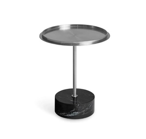 Table d'appoint moderne en métal noir, faite à la main, écologique, de qualité supérieure, pour chambre à coucher, table basse de forme personnalisée, exportation mondiale - Product Image 2