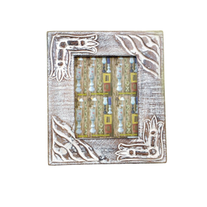 Venta al por Mayor de Marcos de Fotos de Madera Sólida SURINDRA de Alta Calidad, 8x10 Pulgadas, Acabado Antiguo, OEM Disponible, Tamaño Personalizable, Popular - Product Image 1