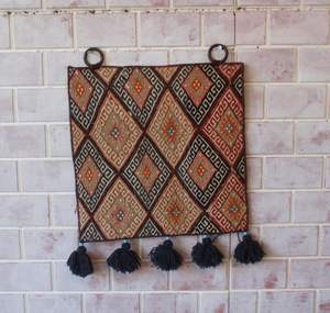 Alfombras para colgar en la pared, tapiz Kilim, tapiz bohemio, tapiz étnico para colgar en la pared. - Product Image 1