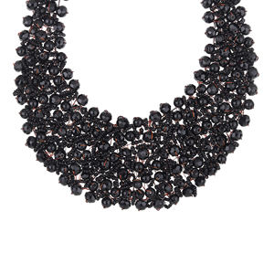 Collares étnicos con cuentas Compre collares artesanales únicos en línea Gargantilla de cuentas hechas a mano Joyería de moda a precio mayorista - Product Image 3