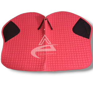 Almohadilla de sillín de caballo de salto ecuestre con logotipo personalizado de alta calidad, ropa cómoda para caballos con forro de malla de polialgodón - Product Image 4