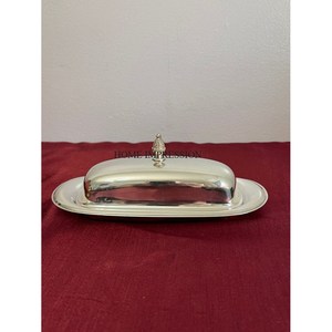 Mantequilla hecha a mano ecológica con forma personalizada de aluminio con tapa de vidrio, diseño moderno para uso doméstico y en restaurantes - Product Image 4