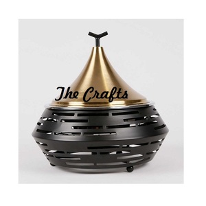 Merveilleux chauffe-plats en fer et acier inoxydable avec couvercle suspendu chauffe-plats pour la maison et l'hôtellerie - Product Image 2