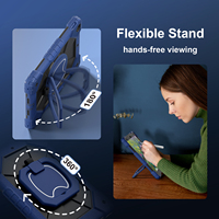Funda Protectora de Silicona Resistente para Tablet PC, a Prueba de Golpes, con Correa de Mano y Soporte para iPad 10.2 9.ª 8.ª 7.ª Generación
