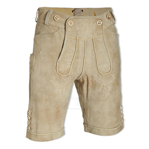 Ensemble de costumes bavarois personnalisés pour hommes-Lederhosen, chemise et chapeau pour l'Oktoberfest - Product Image 6