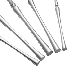 Ensemble de couverts en acier inoxydable plaqué durable et créatif, de haute qualité, avec miroir, cuillère, fourchette, couteau, couverts élégants - Product Image 4