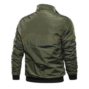 Chaqueta Bomber Transpirable para Hombre de Marca Privada, Chaquetas Bomber Cómodas para Uso en Exteriores al Mejor Precio - Product Image 2