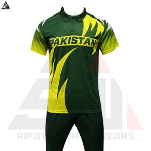 Nouveau design OEM de la demande du client impression taille normale sublimation Cricket uniforme haute qualité vêtements actifs élégant Cricket uniforme - Product Image 6