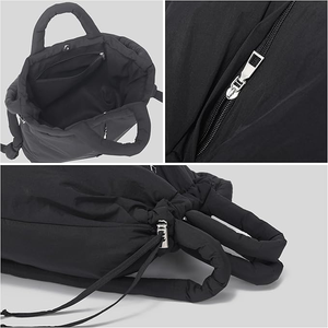Borsa a Tracolla Imbottita in Nylon Personalizzata per Donna, Leggera e Ideale per Viaggi, Shopping e Attività all'Aperto - Product Image 5
