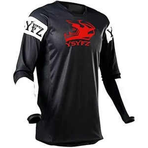 Camisas y camisetas estampadas para motocicleta y carreras de autos Ropa deportiva Jersey de descenso Camisa de bicicleta de montaña Camiseta de motocicleta - Product Image 3