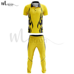 Fully Customized Made Highest Quality <b>Make</b> <b>Your</b> <b>Own</b> New Trendy Lightweight Eco Friendly Adult Sports Wear Cricket Uniform - Product Image 2