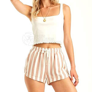 กางเกงขาสั้นสำหรับผู้หญิงกางเกงขาสั้นสำหรับออกกำลังกายระบายอากาศทรงหลวมกางเกงขาสั้นสำหรับผู้หญิงปรับแต่งได้ - Product Image 2