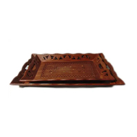 Nouvelle collection très vendue : Boîte à monnaie artisanale indienne en bois, écologique, polie, artisanat traditionnel de qualité supérieure