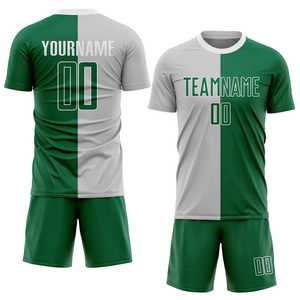 Conjunto de Camisetas de Fútbol Negras y Verdes de Alta Calidad 2025 Último Modelo 2026, Uniformes de Fútbol Personalizados para Jóvenes, Conjuntos Deportivos para Hombre - Product Image 1