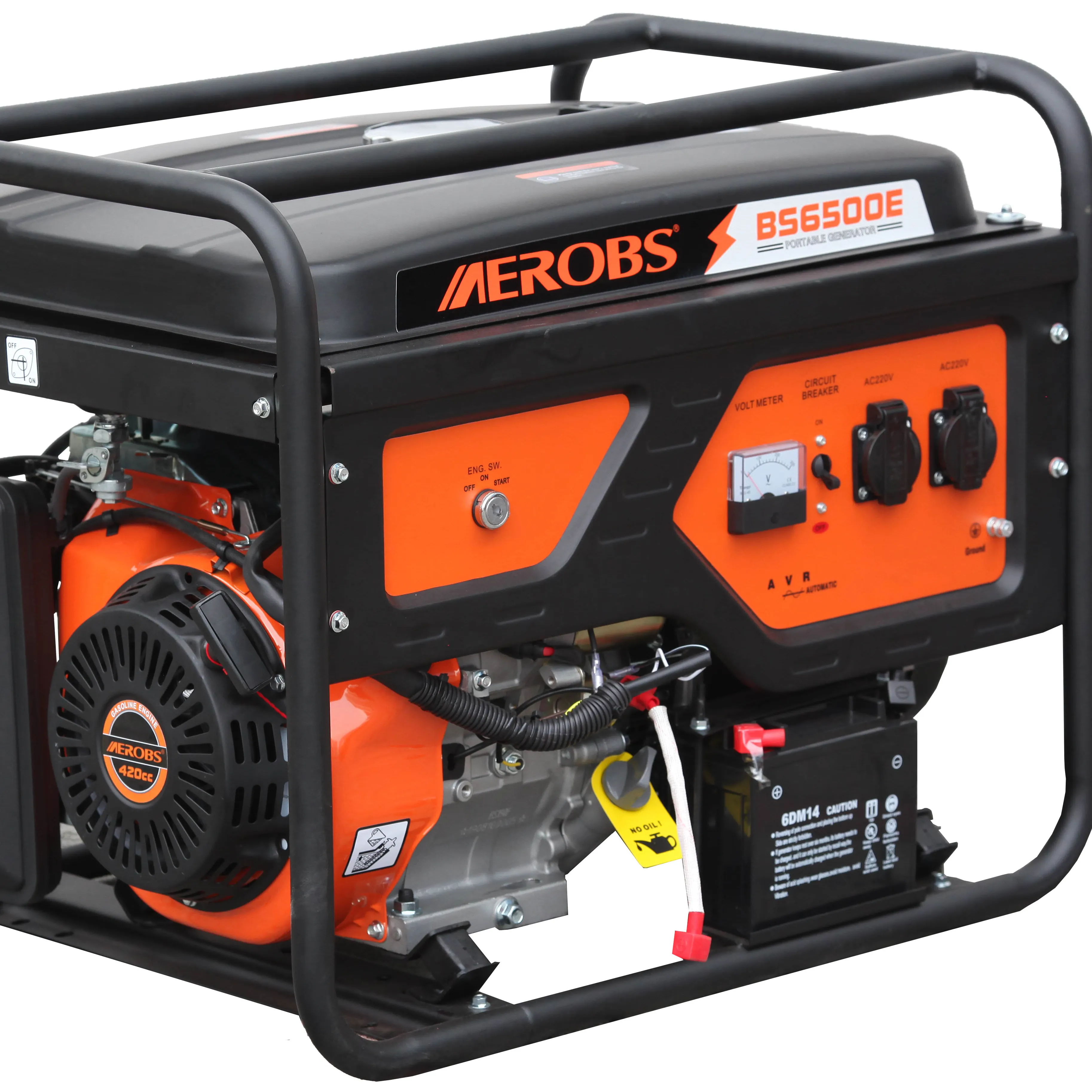 High Quality 3kw Recoil Start 220V Small Mini Portable Petrol Generator With CE And Other Certification