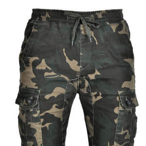 Jeans de motard slim fit camouflage personnalisés avec protections CE, ignifuges, % coton, panneau élastique, confort - Product Image 4