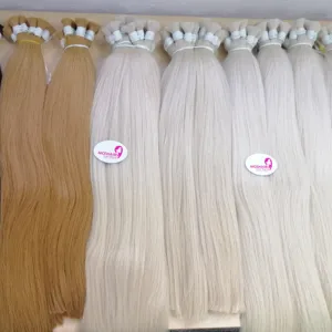 Good Quality Bulk Hair Extensions 100% Unprocessed Virgin Hair Affordable Price Export From Vietnam Company