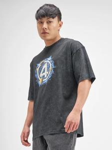 Camiseta Extra Grande Personalizada para Hombre, Camiseta con Lavado Ácido, Camiseta con Lavado Vintage, Camiseta con Efecto Desgastado por el Sol - Product Image 4