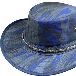 หมวกซาฟารีลายพรางแบบกำหนดเองหมวกสำหรับทุกเพศฤดูร้อนป้องกันแสงแดดสำหรับการเดินทางกลางแจ้งขายส่งขายส่งขายส่งจำนวนมาก - Product Image 4