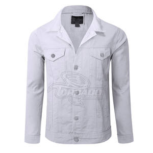 Chaqueta Vaquera de Algodón 100% para Hombre, Diseño Personalizado, Logotipo Frontal, Estilo Casual, Alta Calidad, Último Diseño, Precio Económico en Oferta - Product Image 1