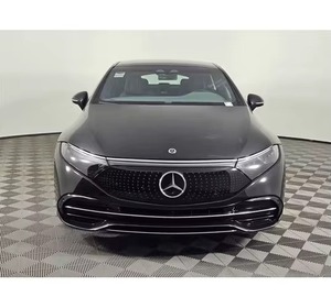2024 Merc-edes-Benz EQS 450 4MATIC Sedan certificado limpio y bastante usado caja de cambios automática izquierda cuero oscuro Turbo eléctrico AWD - Product Image 1
