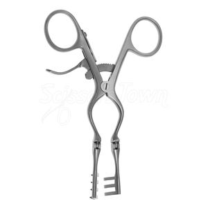 Sharp Prong Retractor Instrumento quirúrgico 4x4 de acero inoxidable de 12 pulgadas para cirugías generales y de columna - Product Image 5
