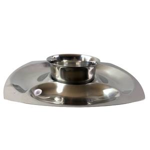 Wholesale Disposable Stainless Steel Vintage Hammered Design <b>Snack</b> <b>Bowl</b> & Chip Dip Biscuits Serving Dish - Product Image 5