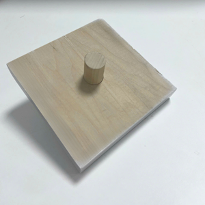 Escalera de madera de alta calidad Newel Post Caps Roble rojo NPC07 para decoración de escalera elegante y duradera EFS Vietnam - Product Image 5