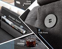 Großhandel L-förmiges Lounge-Schlafsofa mit Stauraum Funktionales Dreisitzer-Set für Wohnzimmer oder Schlafzimmer für Hotels