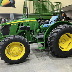 Tracteur agricole John Deere 5075e d'occasion, 75 ch, 4 roues motrices, moteur fiable, boîte de vitesses, pompe, agriculture, garantie de 2 ans, à vendre - Product Image 1