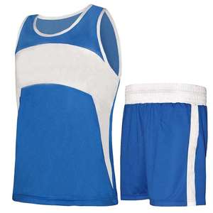 ชุดต่อสู้มวยไทย MMA และมวยไทยทำจากโพลีเอสเตอร์ออกแบบโลโก้ได้ตามต้องการทนทานเป็นพิเศษ - Product Image 1